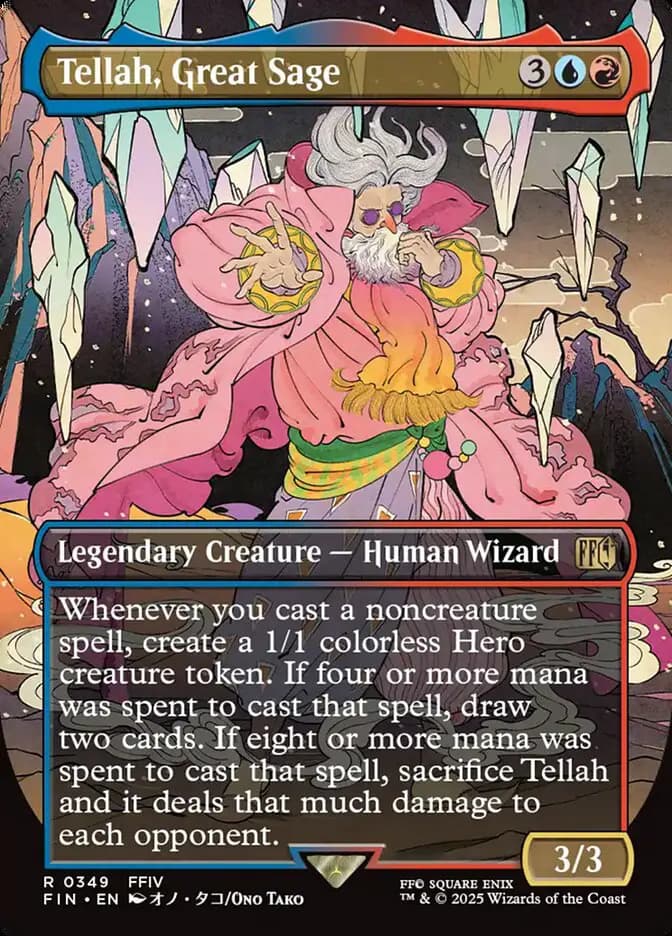 Card image of Tellah, Great Sage