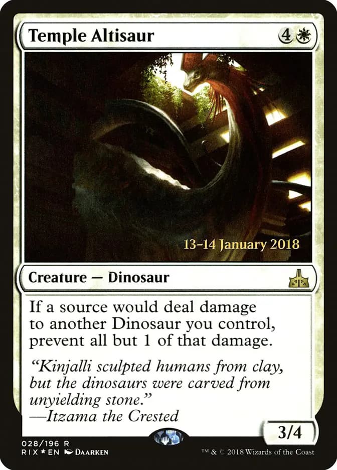 Card image of Temple Altisaur