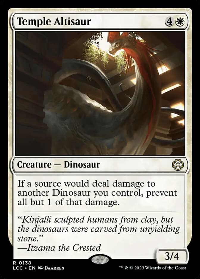 Card image of Temple Altisaur