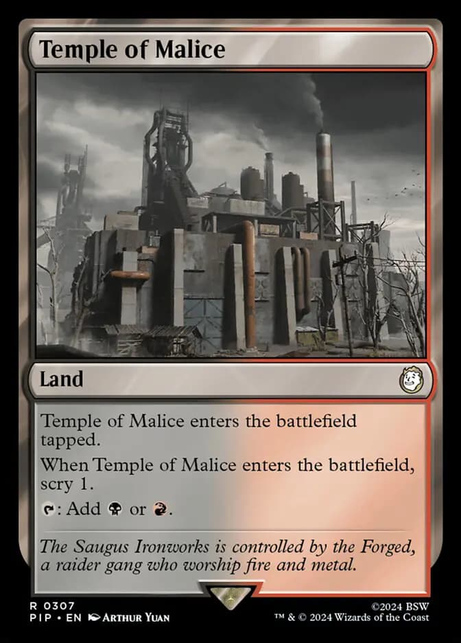 Card image of Temple of Malice