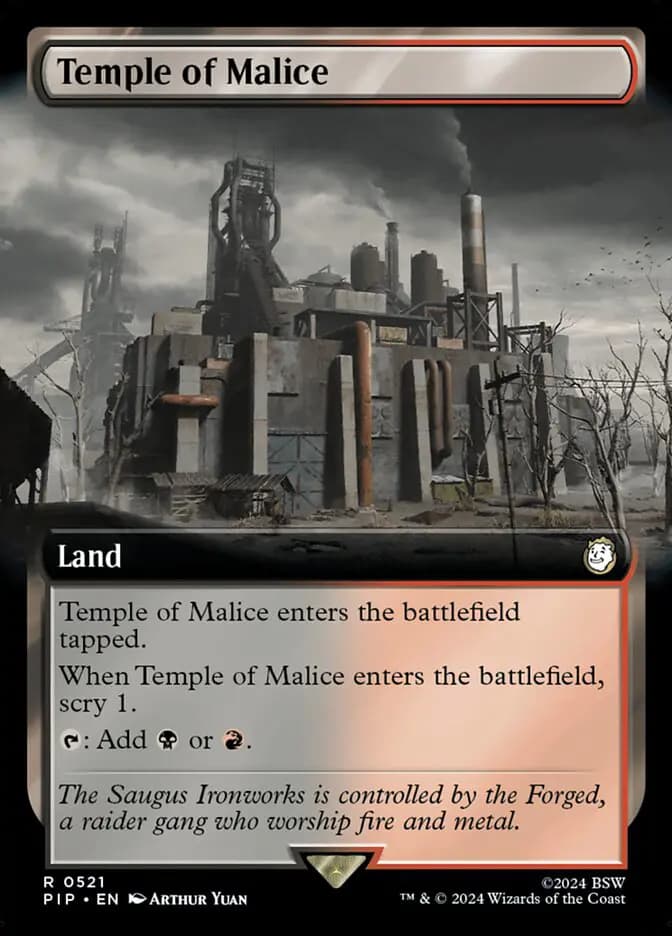 Card image of Temple of Malice