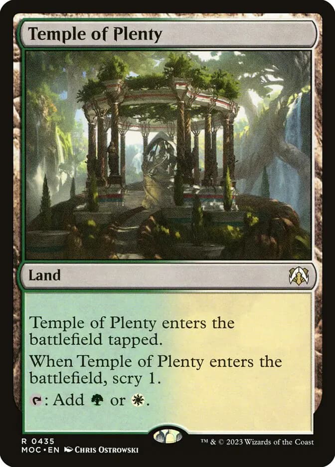 Card image of Temple of Plenty