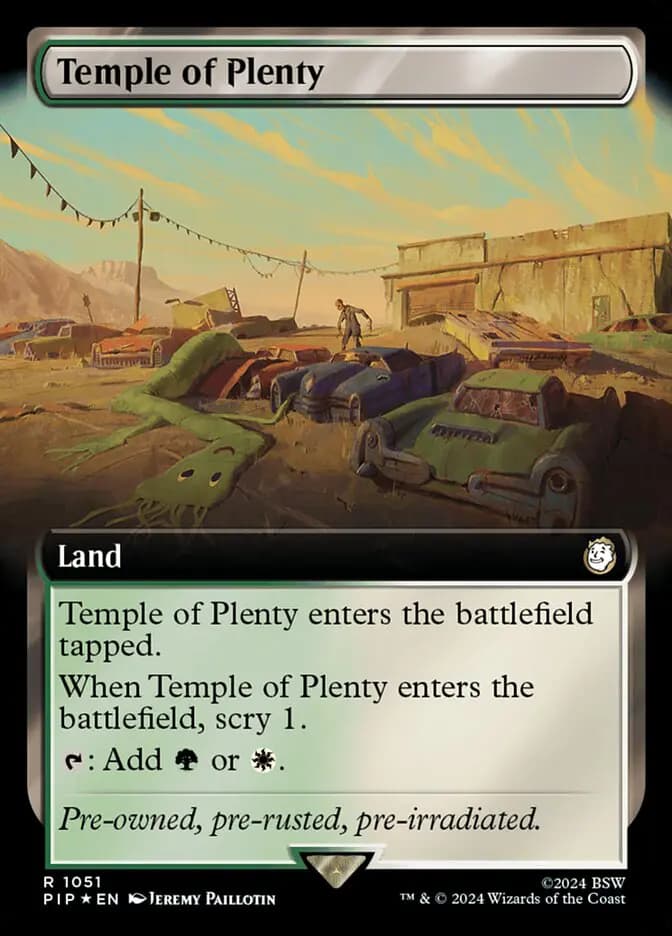 Card image of Temple of Plenty