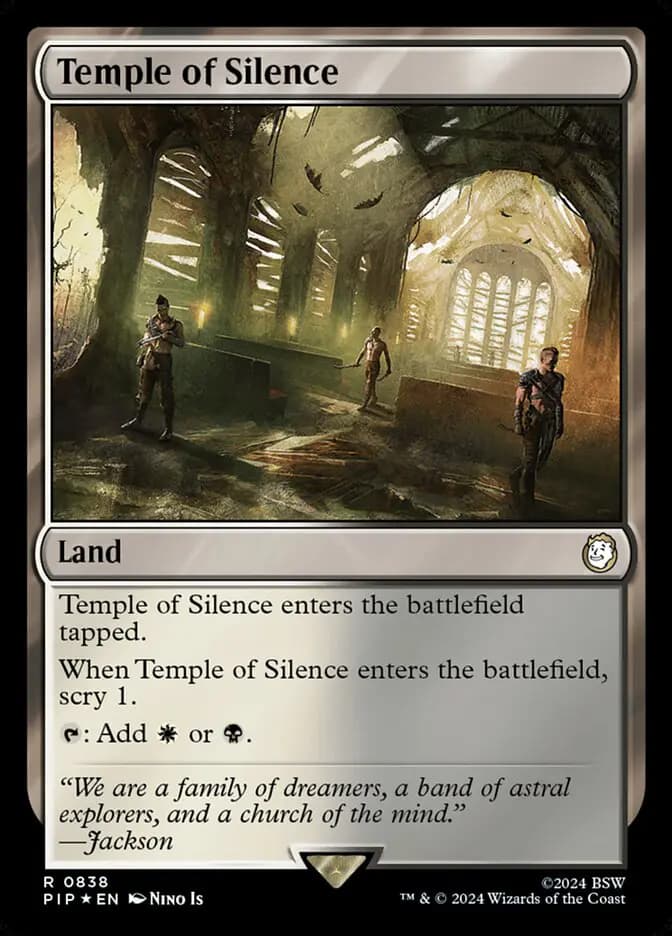 Card image of Temple of Silence