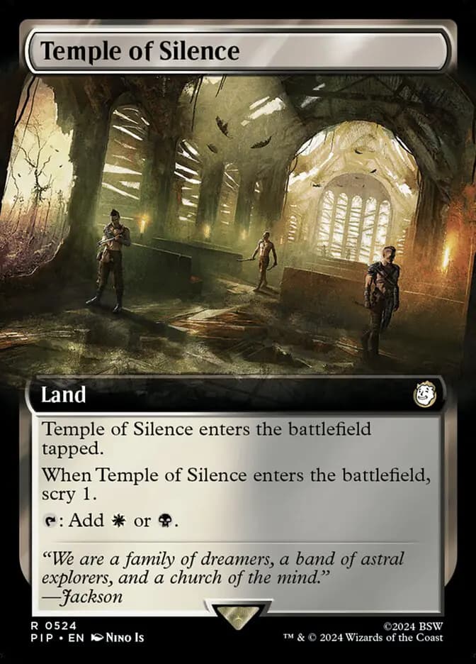 Card image of Temple of Silence