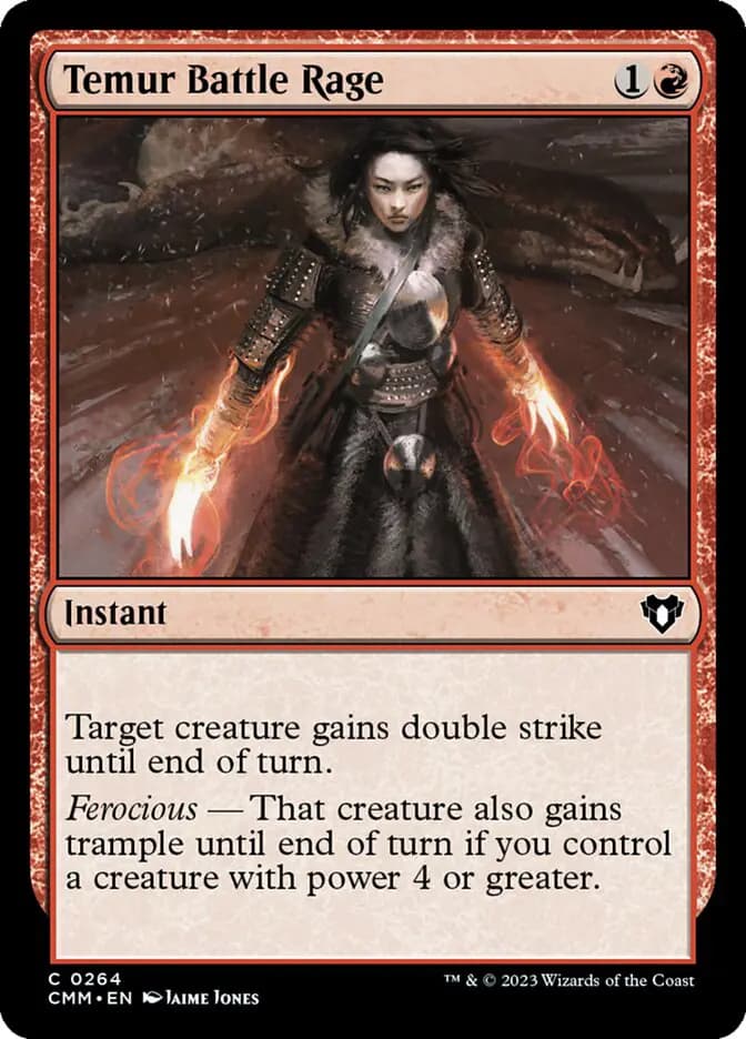 Card image of Temur Battle Rage
