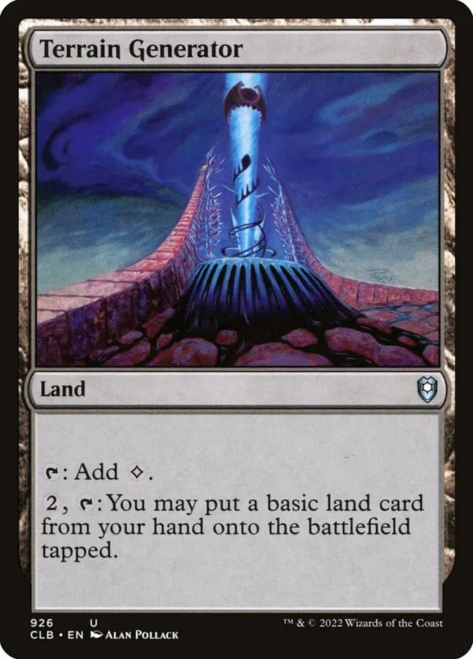 Card image of Terrain Generator