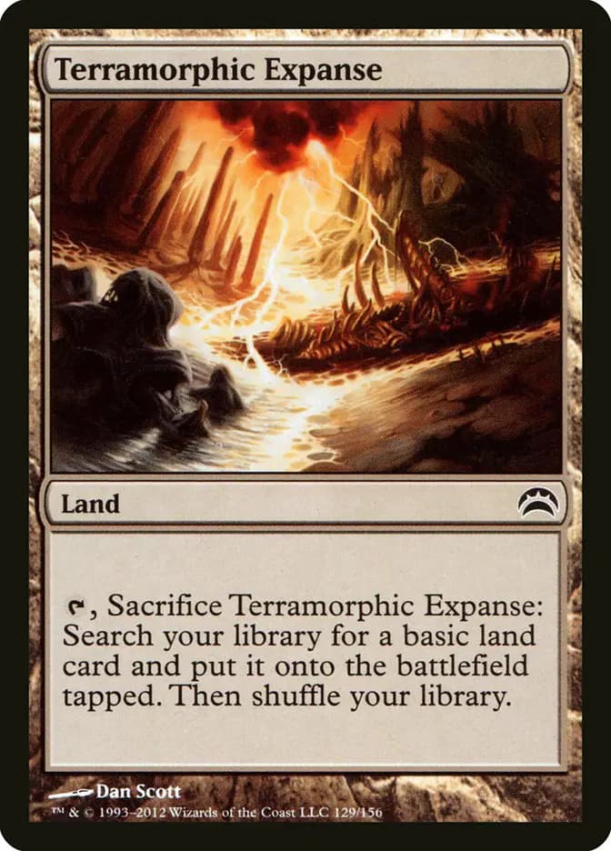 Card image of Terramorphic Expanse
