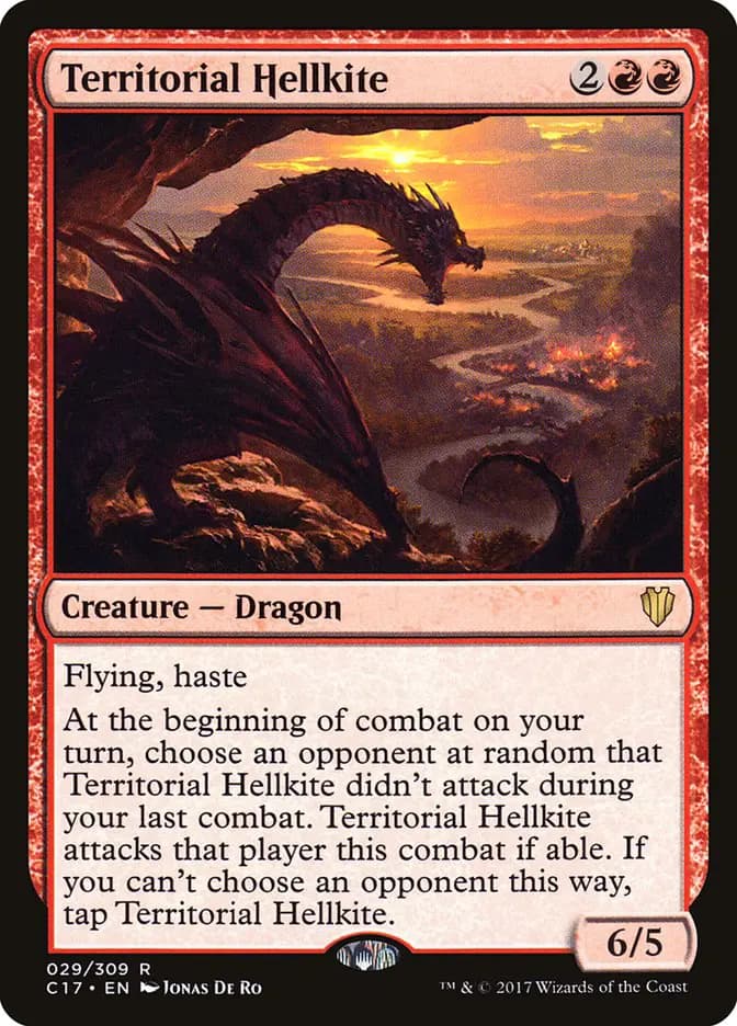 Card image of Territorial Hellkite