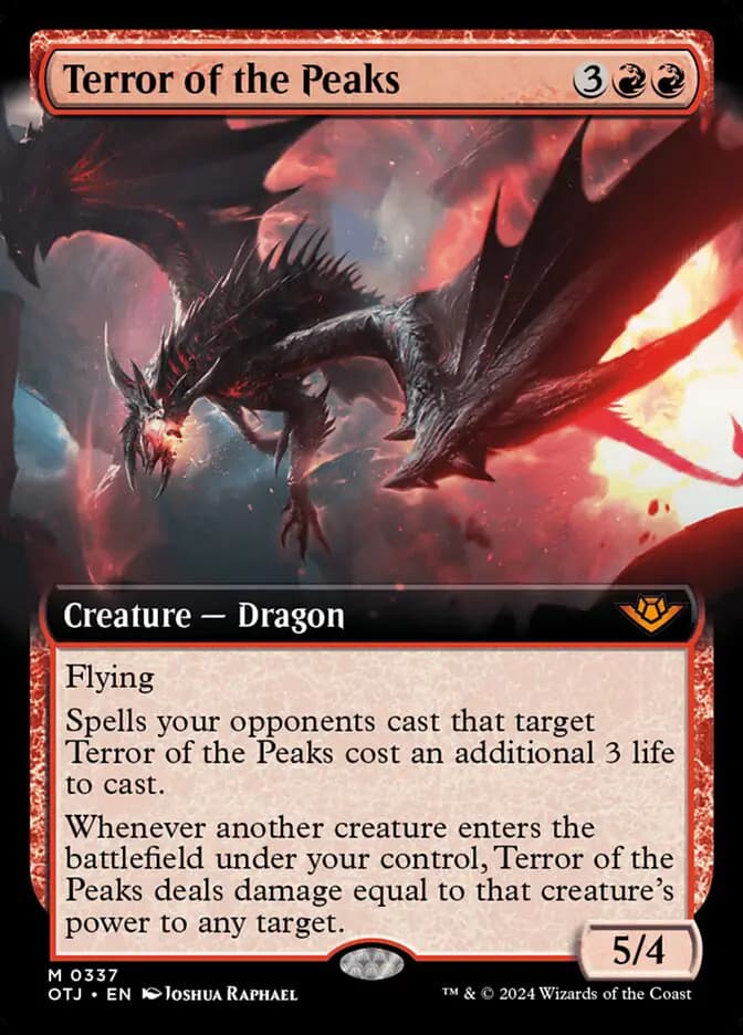 Card image of Terror of the Peaks