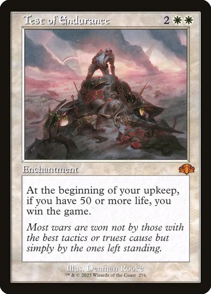 Card image of Test of Endurance