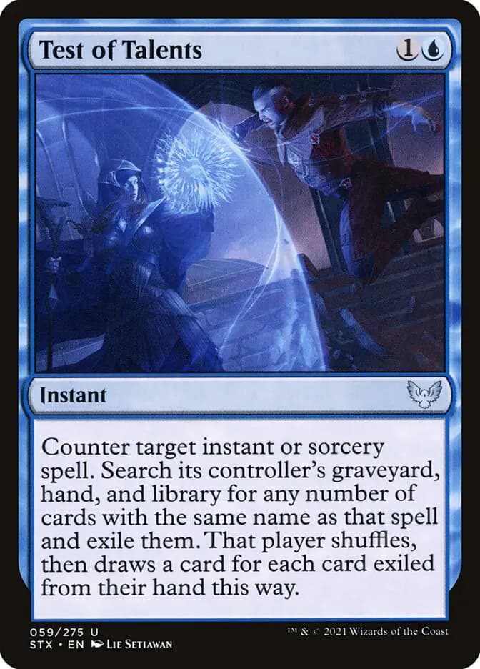 Card image of Test of Talents