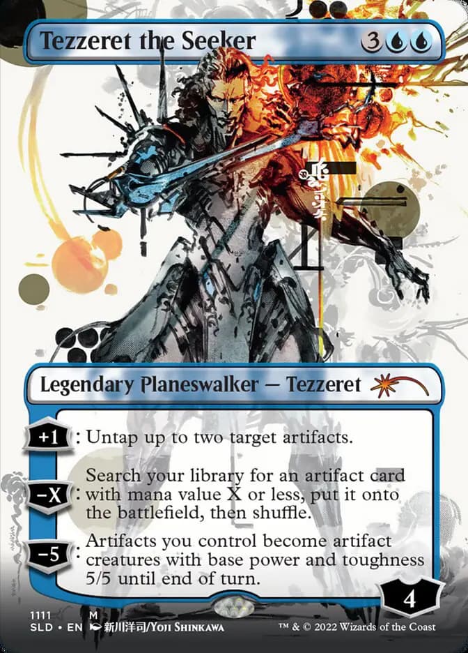 Card image of Tezzeret the Seeker