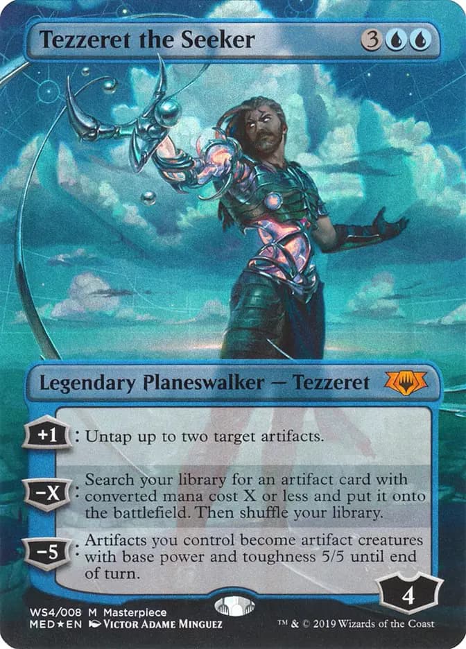 Card image of Tezzeret the Seeker