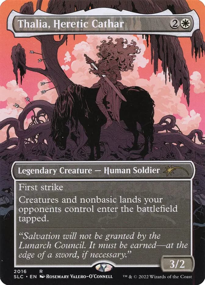 Card image of Thalia, Heretic Cathar