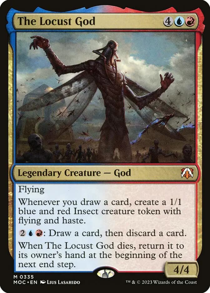 Card image of The Locust God