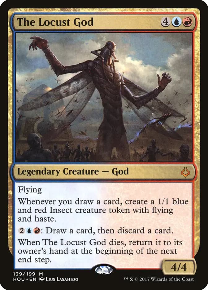 Card image of The Locust God