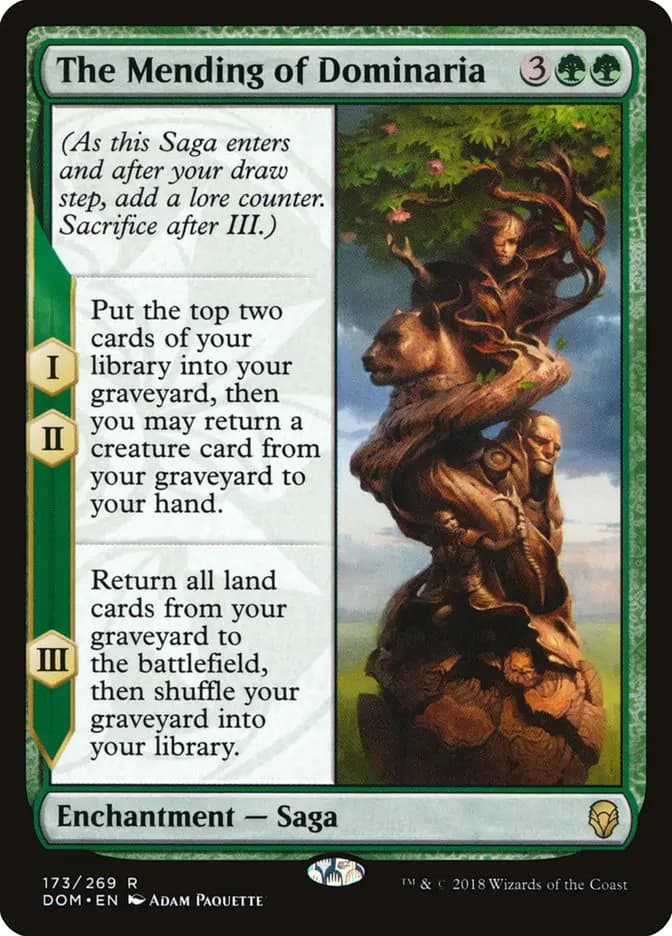 Card image of The Mending of Dominaria