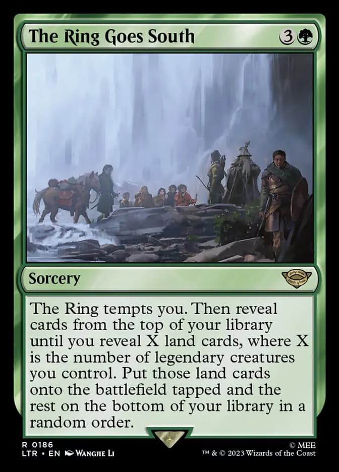 Card image of The Ring Goes South