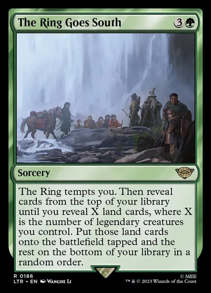 Card image of The Ring Goes South
