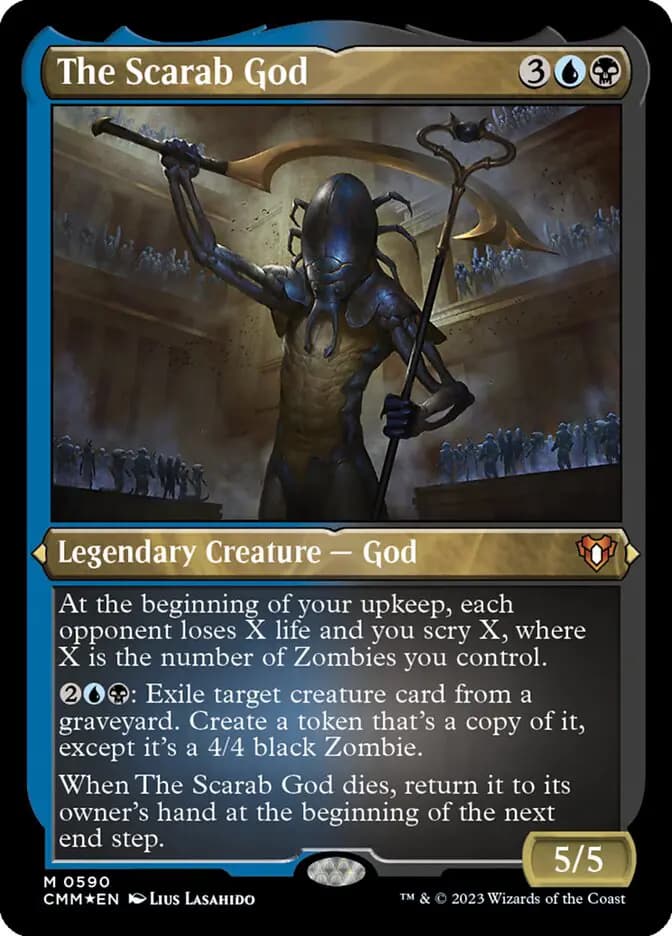 Card image of The Scarab God