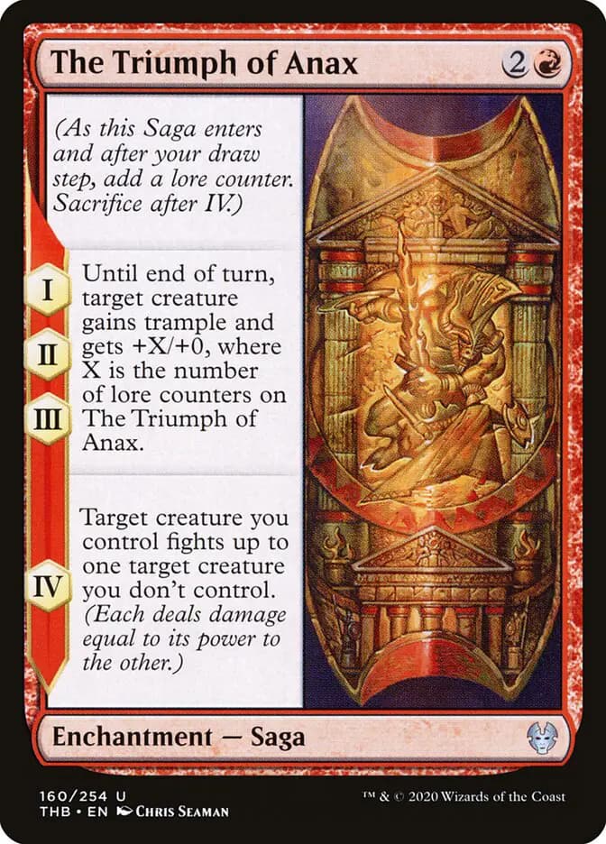 Card image of The Triumph of Anax