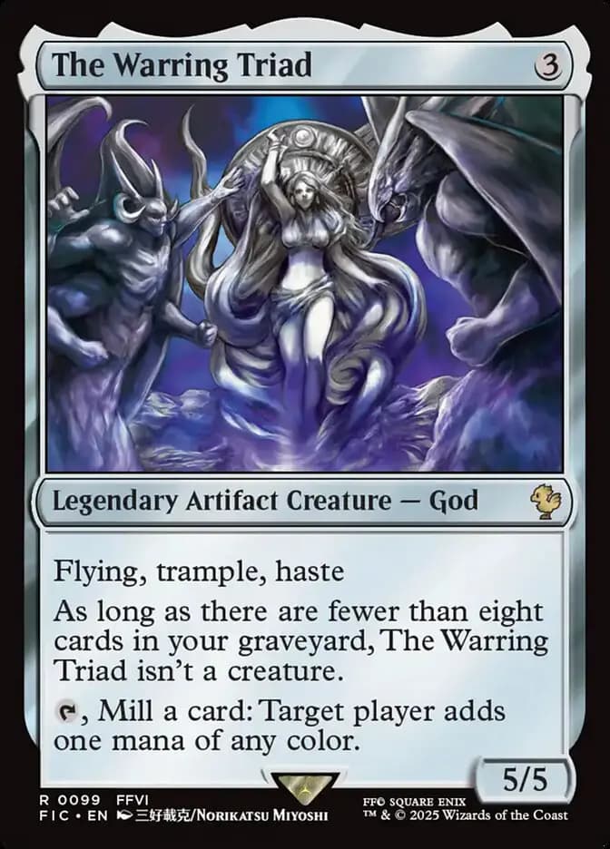 Card image of The Warring Triad