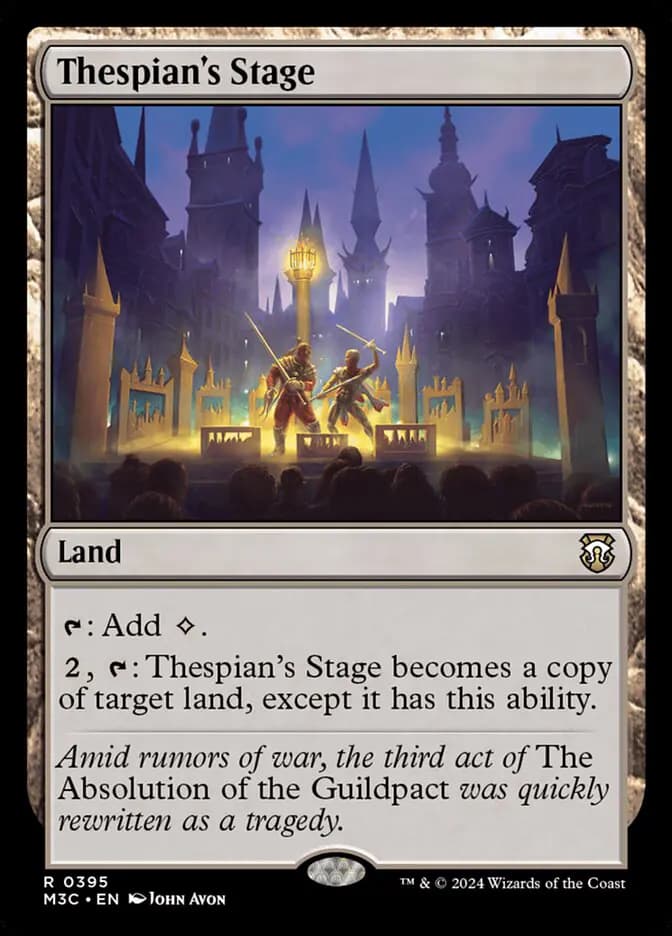 Card image of Thespian's Stage