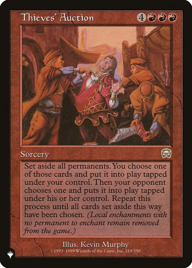 Card image of Thieves' Auction