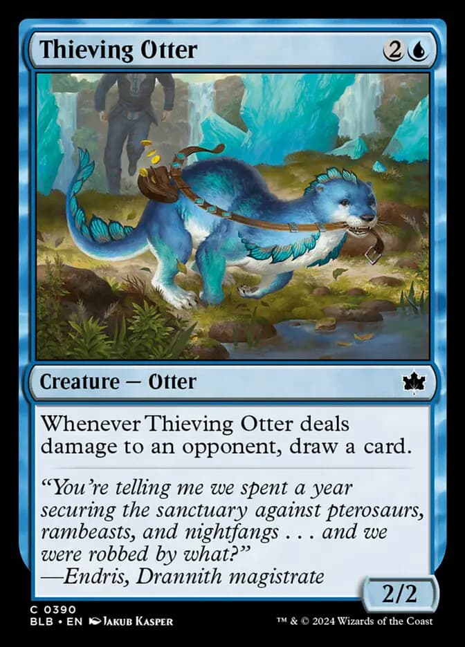 Card image of Thieving Otter