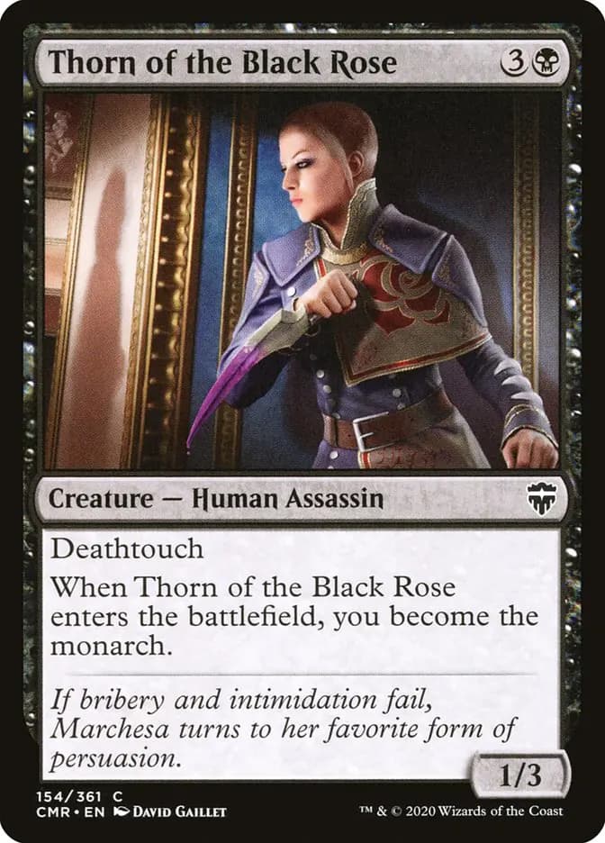 Card image of Thorn of the Black Rose
