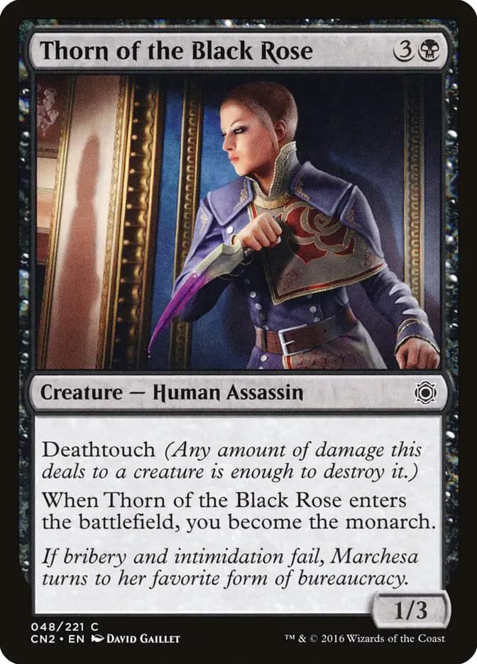 Card image of Thorn of the Black Rose