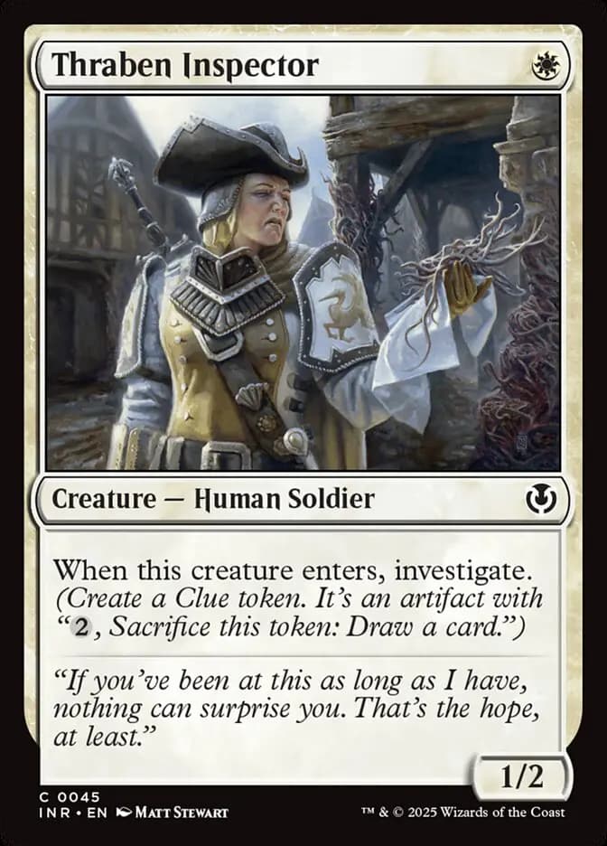 Card image of Thraben Inspector