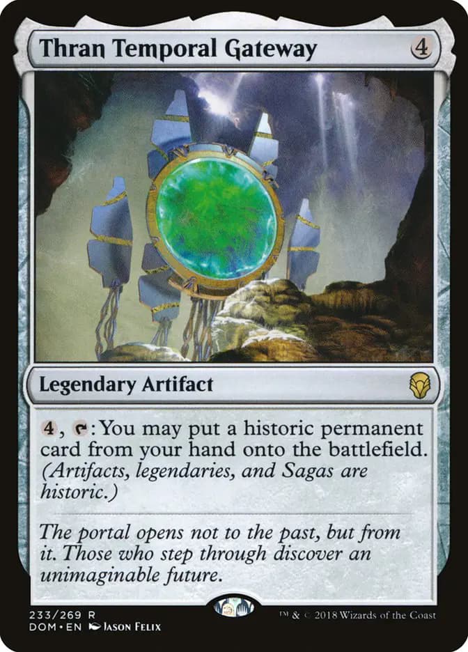 Card image of Thran Temporal Gateway