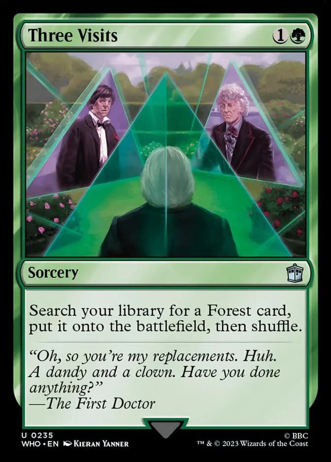 Card image of Three Visits