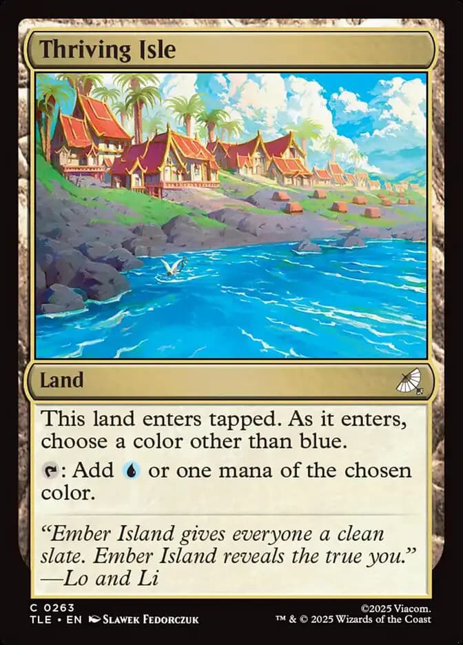 Card image of Thriving Isle