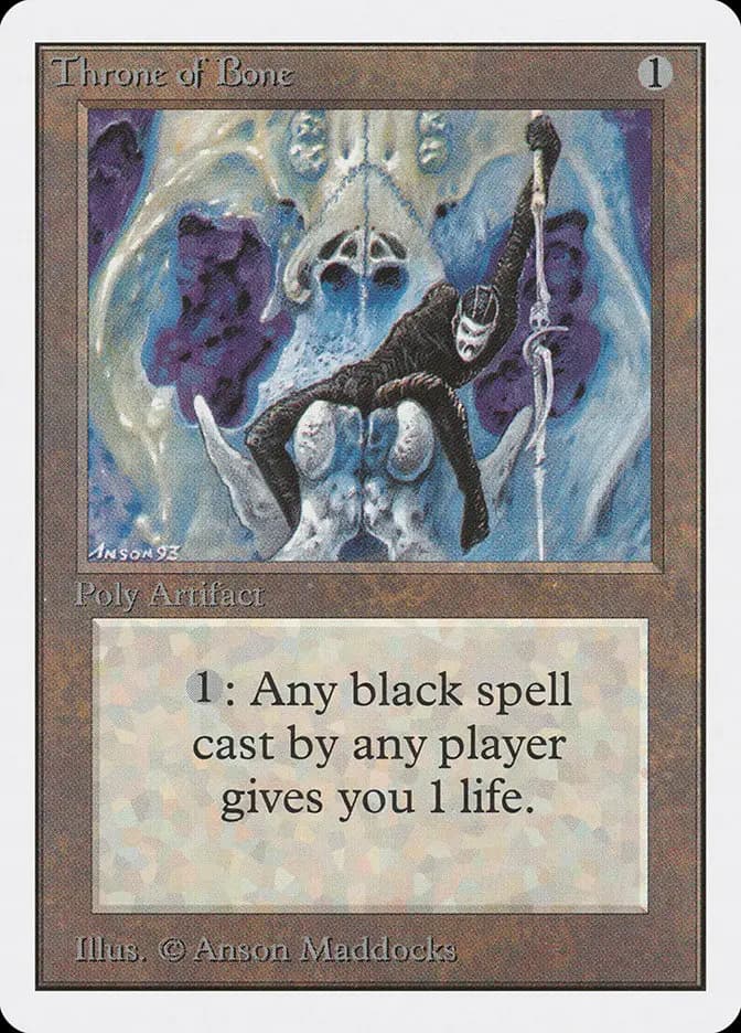 Card image of Throne of Bone