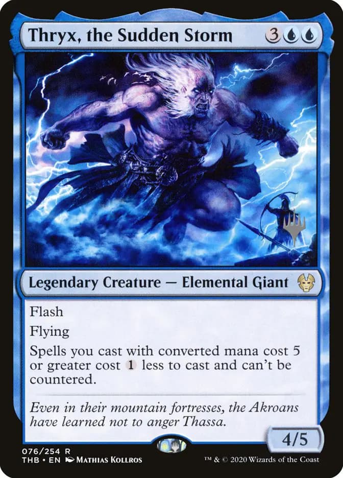Card image of Thryx, the Sudden Storm