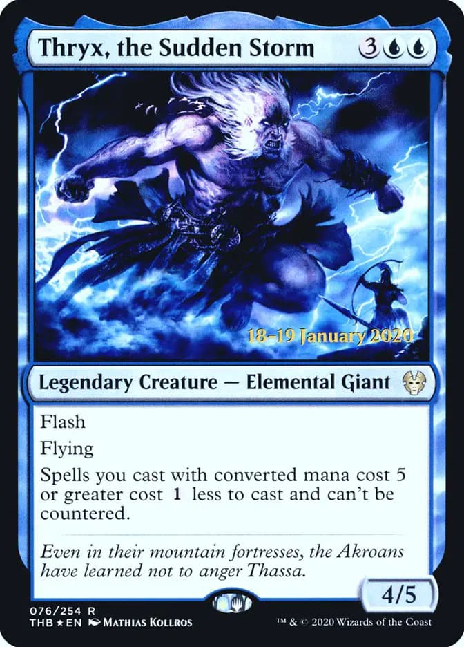 Card image of Thryx, the Sudden Storm