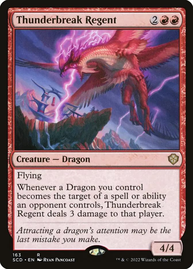 Card image of Thunderbreak Regent