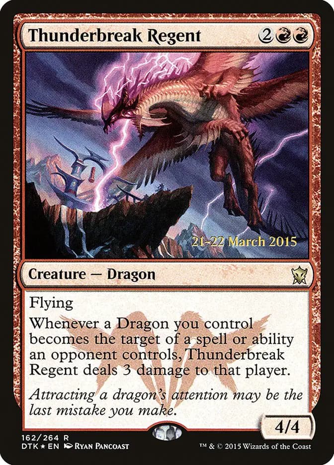 Card image of Thunderbreak Regent