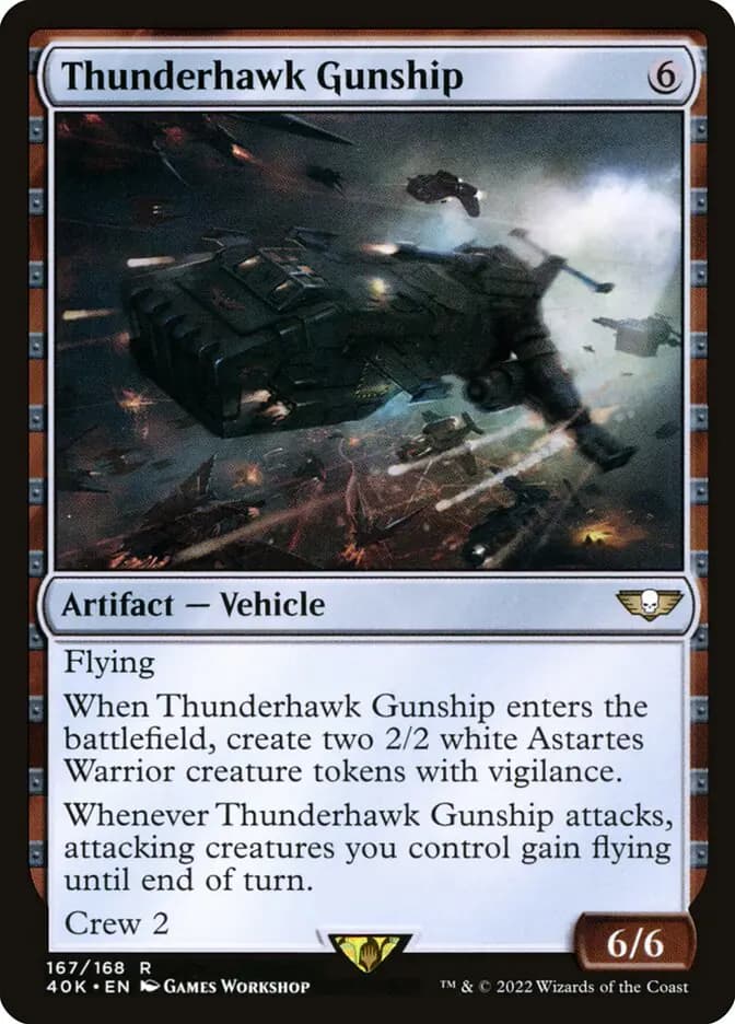 Card image of Thunderhawk Gunship