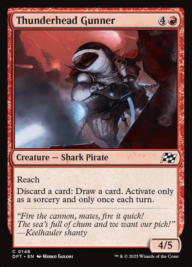 Card image of Thunderhead Gunner