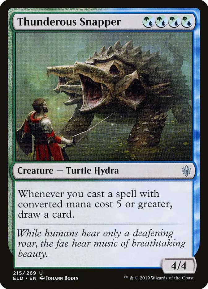 Card image of Thunderous Snapper