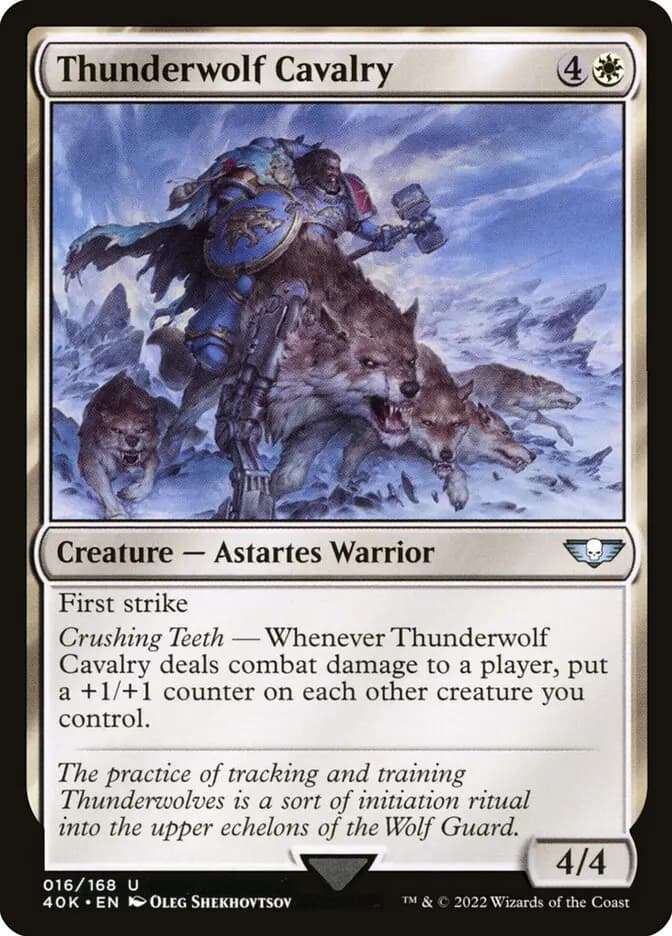 Card image of Thunderwolf Cavalry