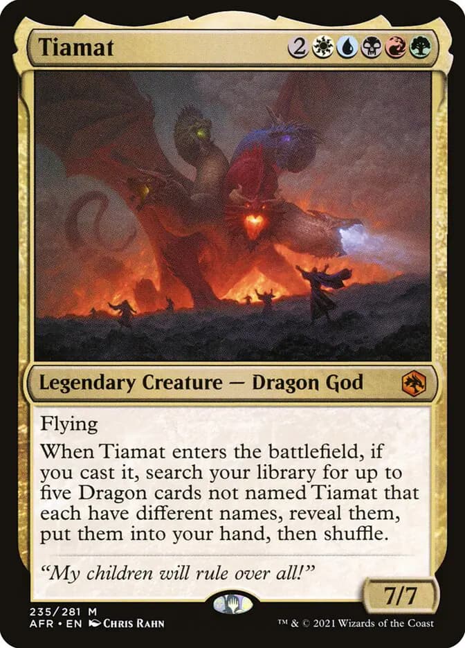 Card image of Tiamat