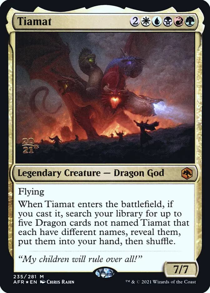 Card image of Tiamat