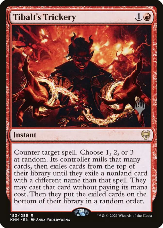 Card image of Tibalt's Trickery