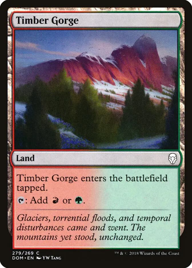 Card image of Timber Gorge