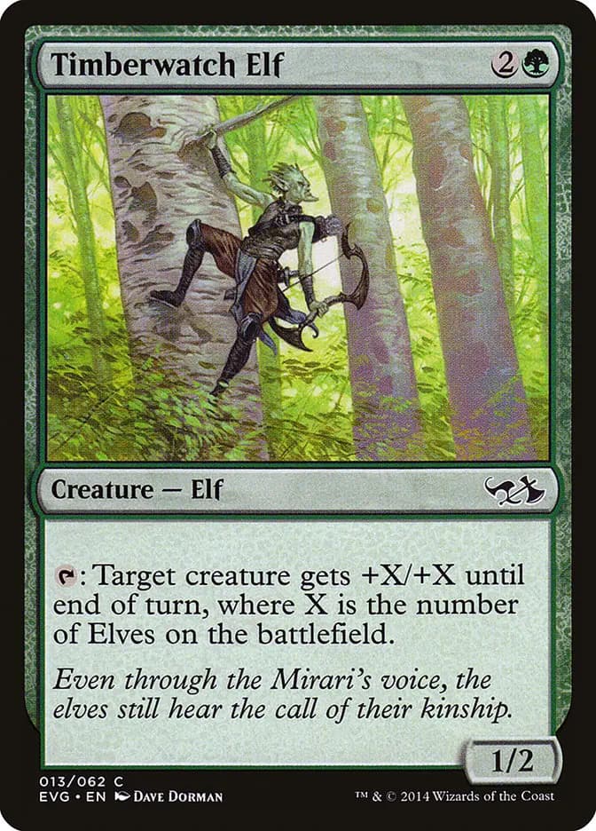 Card image of Timberwatch Elf